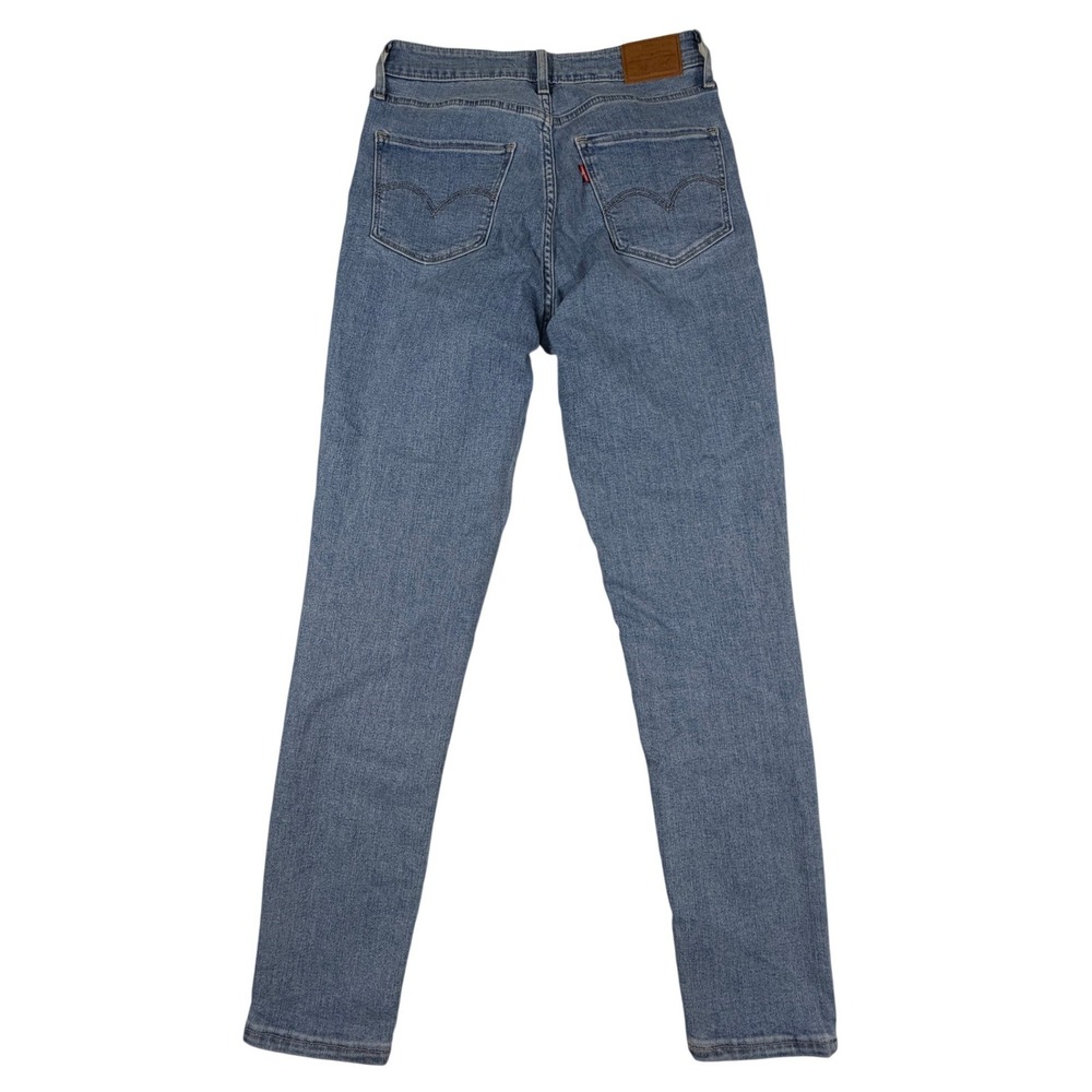 Levis Premium 721 High Rise Skinny Jeans Blue Medium Wash‎ 18882-0234 Womens 28